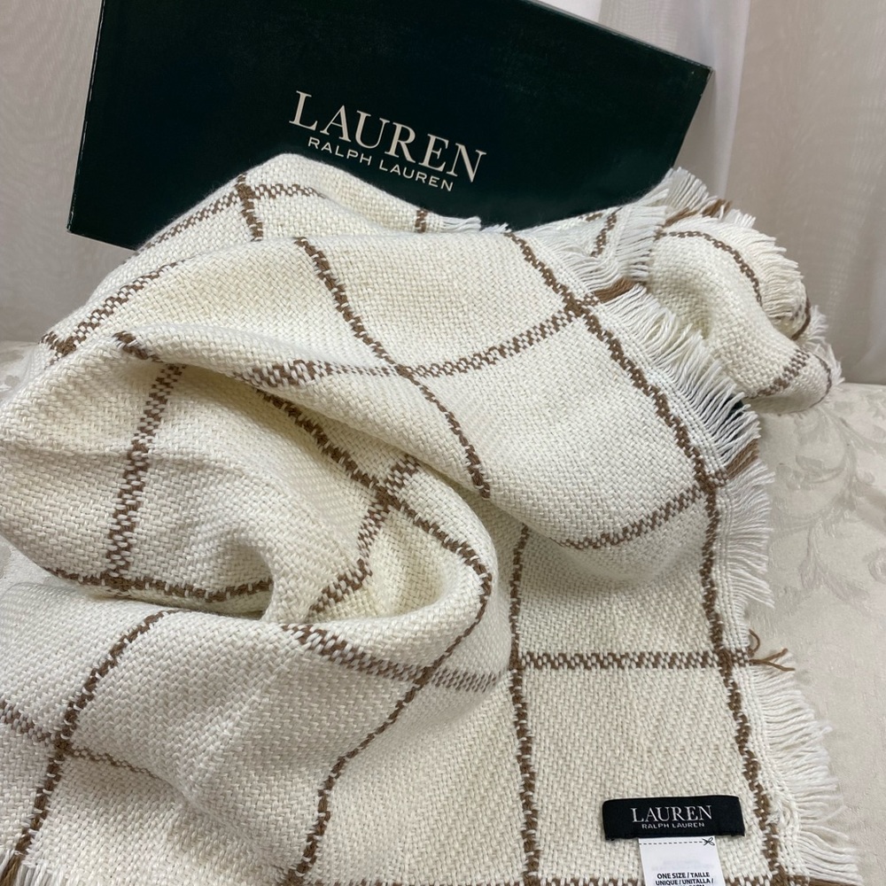 🆕 Ralph Lauren long stripes scarf 🧣 - Picture 2 of 4